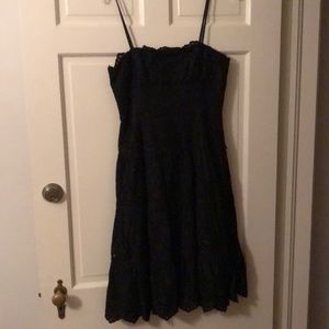 Lace cotton summer party dress